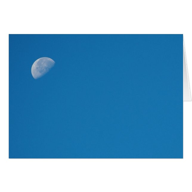 Carte MoonBlue (Devant horizontal)