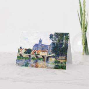 Carte Moret-sur-Loing   William Lamb Picknell