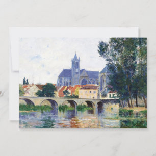 Carte Moret-sur-Loing William Lamb Picknell