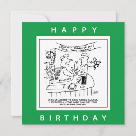 Carte Morris Dancing in Pub. Danse Morris traditionnelle