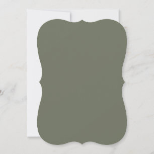 Carte Moss Green Bracket Flat (personnalisable)