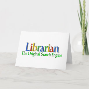 Carte Moteur de recherche original du bibliothécaire