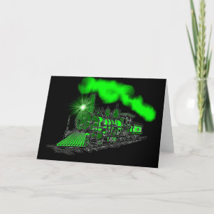 Carte Moteur De Train Vert Néon Très Lumineux
