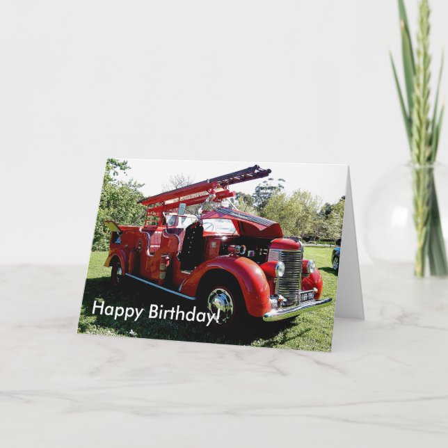 Carte Moteur d'incendie (Devant)