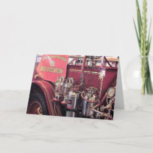 Carte Moteur d'incendie Red REO Speed Wagon