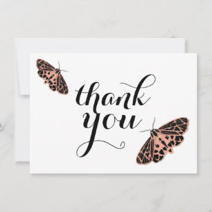Carte Moth Merci Pretty