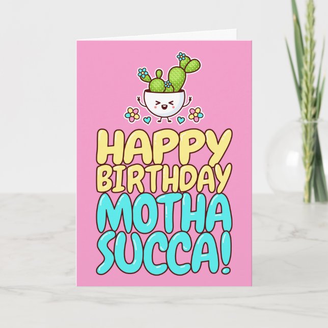 Carte Motha Succa Pun (Devant)