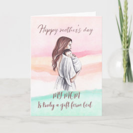 Carte Mother’s Day Card for Mom