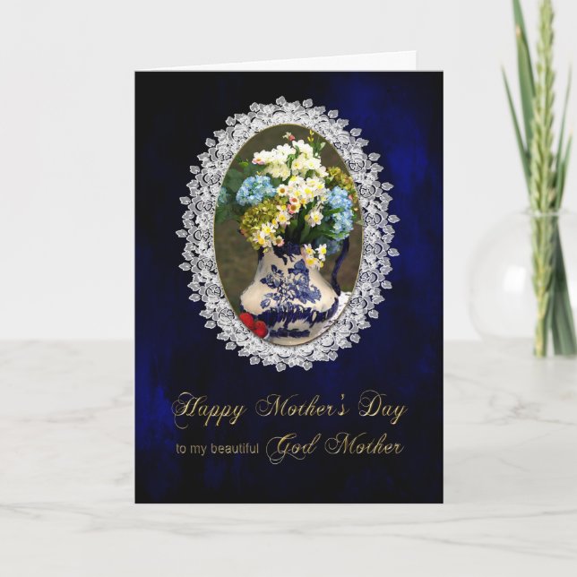 CARTE MOTHER'S DAY - GOD MOTHER (Devant)