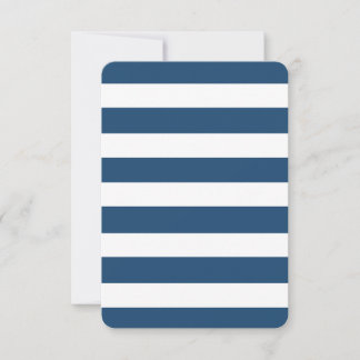 Carte Motif bleu blanc de la marine moderne