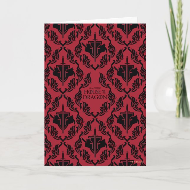 Carte Motif casque Hightower vs Targaryen (Devant)