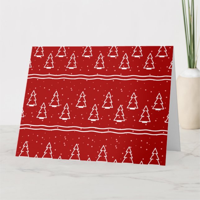 Carte Motif de Noël 116 (Devant)