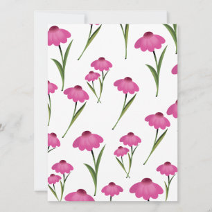 Carte Motif de papier peint Chintz Flowers.