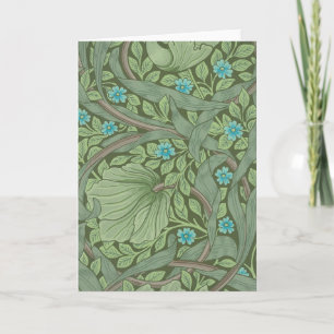 Carte Motif de papier peint, exemple avec Forget-Me-Nots