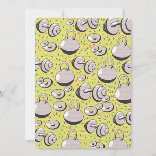 Carte Motif de poids