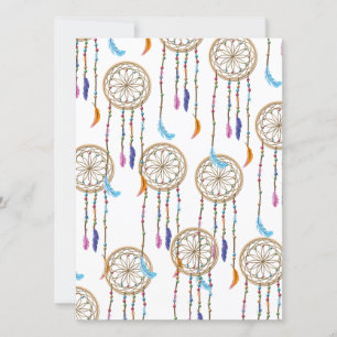 Carte Motif Dreamcatcher