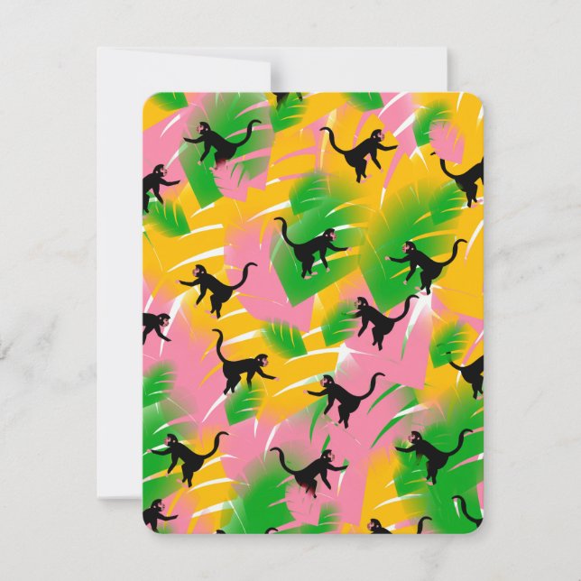 Carte Motif vintage (Devant)