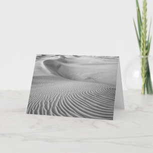 Carte Motifs Dans Les Dunes De Sable