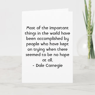 Carte Motivation espagnole - Dale Carnegie