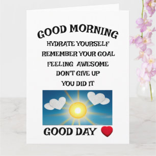 Carte Motivation positive