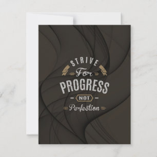 Carte Motivationnel - Effort pour le progrès