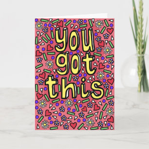 Carte Motivationnelle et Inspirative "You got this