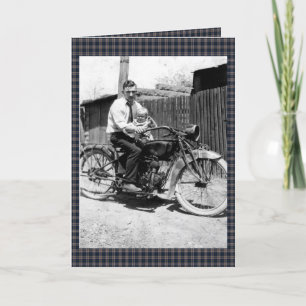 Carte Moto vintage des années 1920