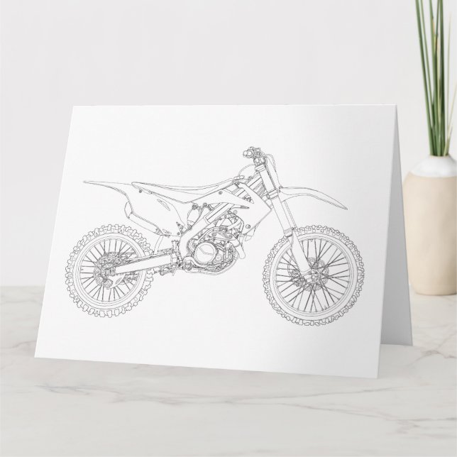 Carte Motocross (Devant)