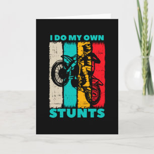Carte Motocross Dirt Vélo Propre Stunts Cadeaux Vélo