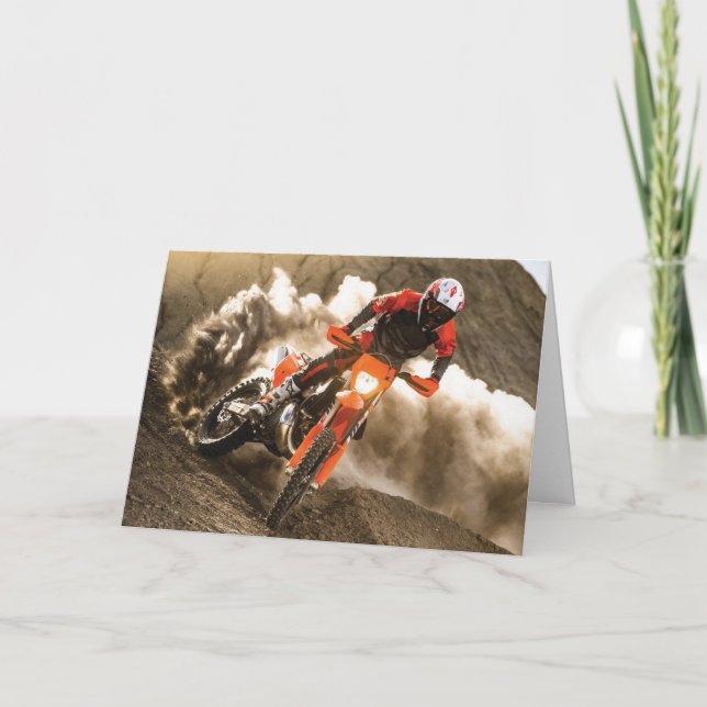 Carte Motocross Rider (Devant)