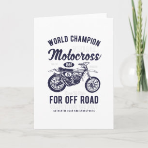 Carte Motocross vintage