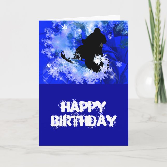 Carte Motoneige en Avalanche (Devant)