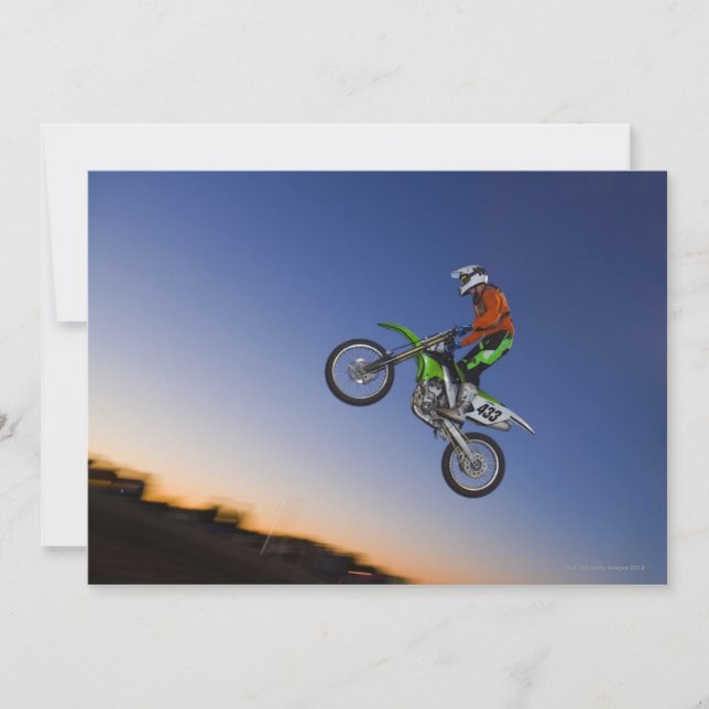 Carte Motorcross Rider (Devant)