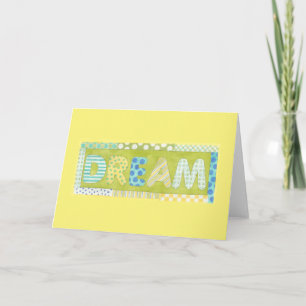 Carte Mots inspirés par rêve de Megan Meagher  