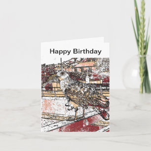 Carte Mouette sur le pont à Hythe