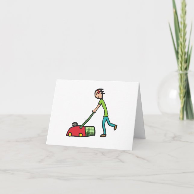 Carte Moulage de pelouse (Devant)