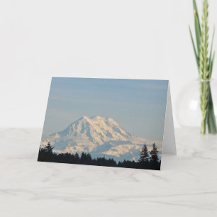 Carte Mount Rainier - Frameçonnable Art Care