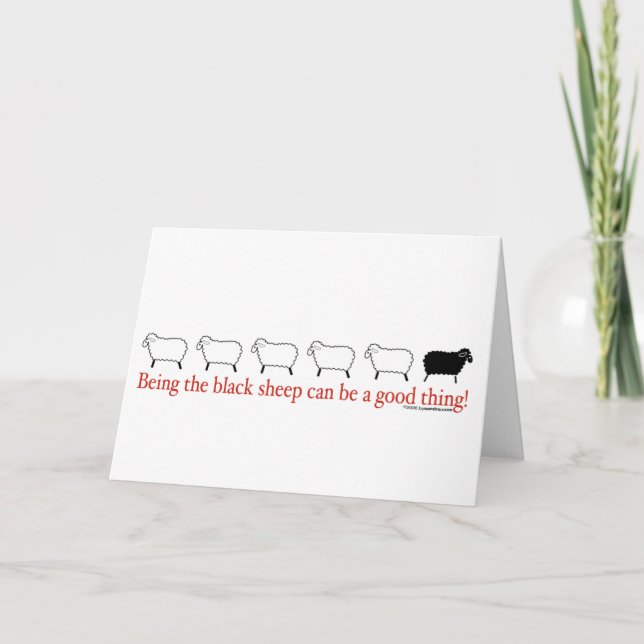 Carte Mouton noir (Devant)