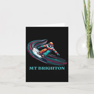 Carte Mt Brighton Michigan Snowboard
