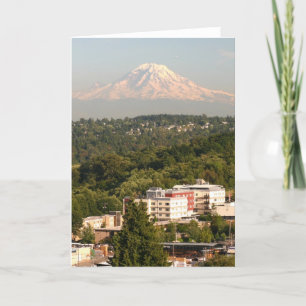 Carte Mt. Rainer à Seattle