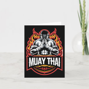 Carte Muay Thai Boxing Fighter