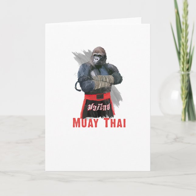 Carte Muay Thai Fighter (Devant)