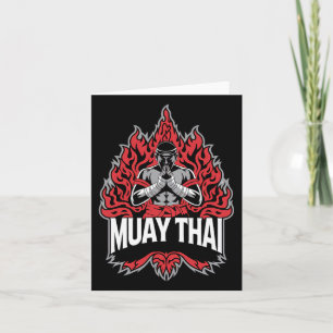 Carte Muay Thai Fighter - Thai Boxing Fighter