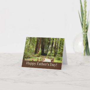 Carte Muir Woods Chemin I Happy Fête des pères