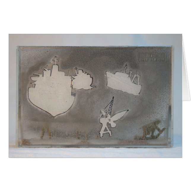 Carte multimédias K7 1986 de débarquement (Devant horizontal)