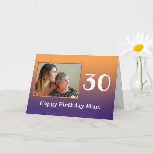 Carte Mum Happy Birthday Text