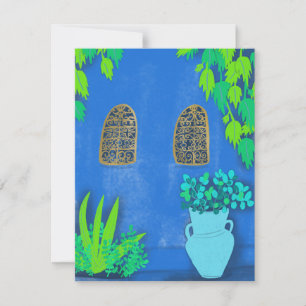 Carte Mur de Jardin Bleu Secret Exotique Jardin Majorell