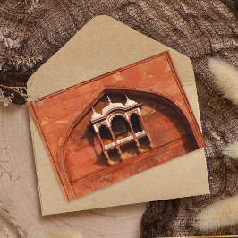 Carte Mur du temple indien