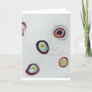 Carte Murano Millefiori Étude détaillée