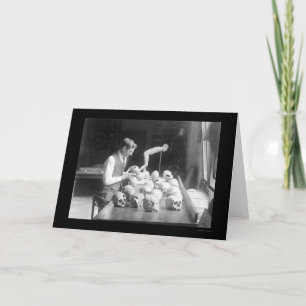 Carte Musée 1926 de crânes de Trepanned